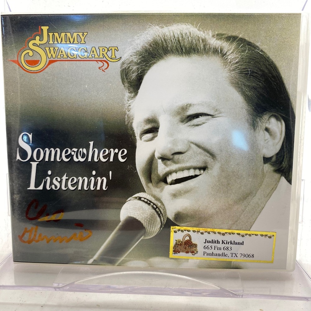 Jimmy‎ Swaggart Somewhere Listenin CD 1986 JIM Records 02-128 Gospel Music